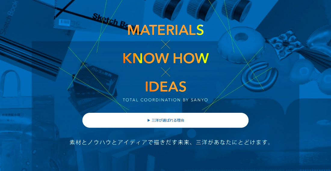 MATERIALS × KNOW HOW × IDEAS