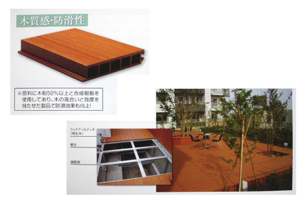 Plastic Wood Deck